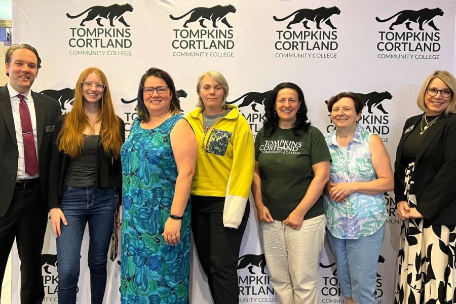 Interns, Staff, and Employers celebrating National Intern Day