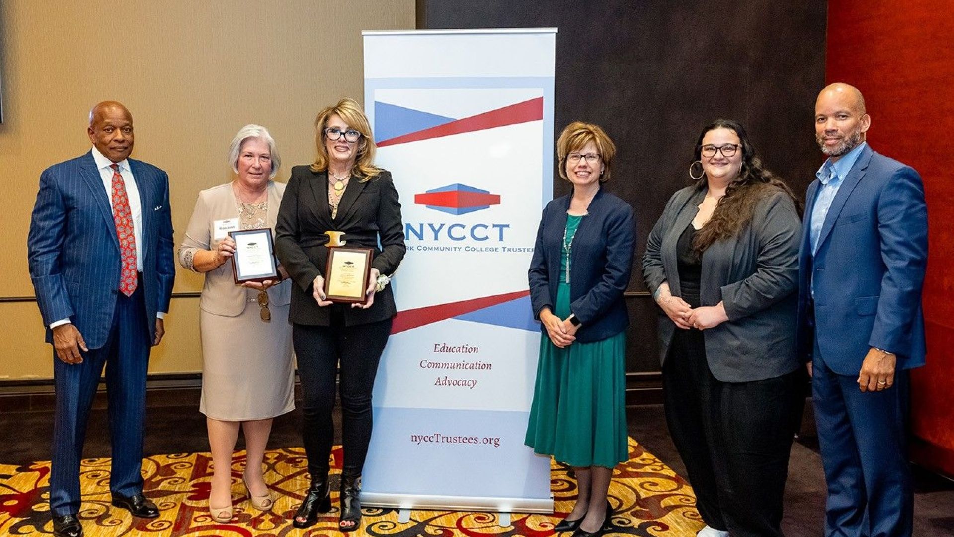  Julianna Mistlebauer and five others standing together  